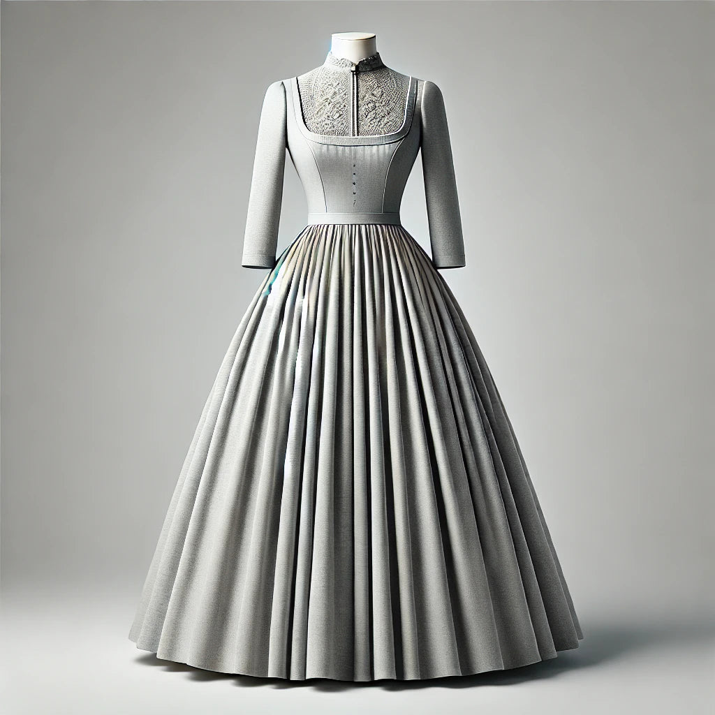 The elegance of the grey dirndl - A journey into the world of tradition and beauty